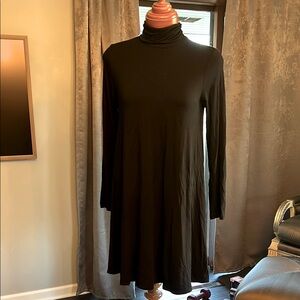 Black Turtleneck Dress